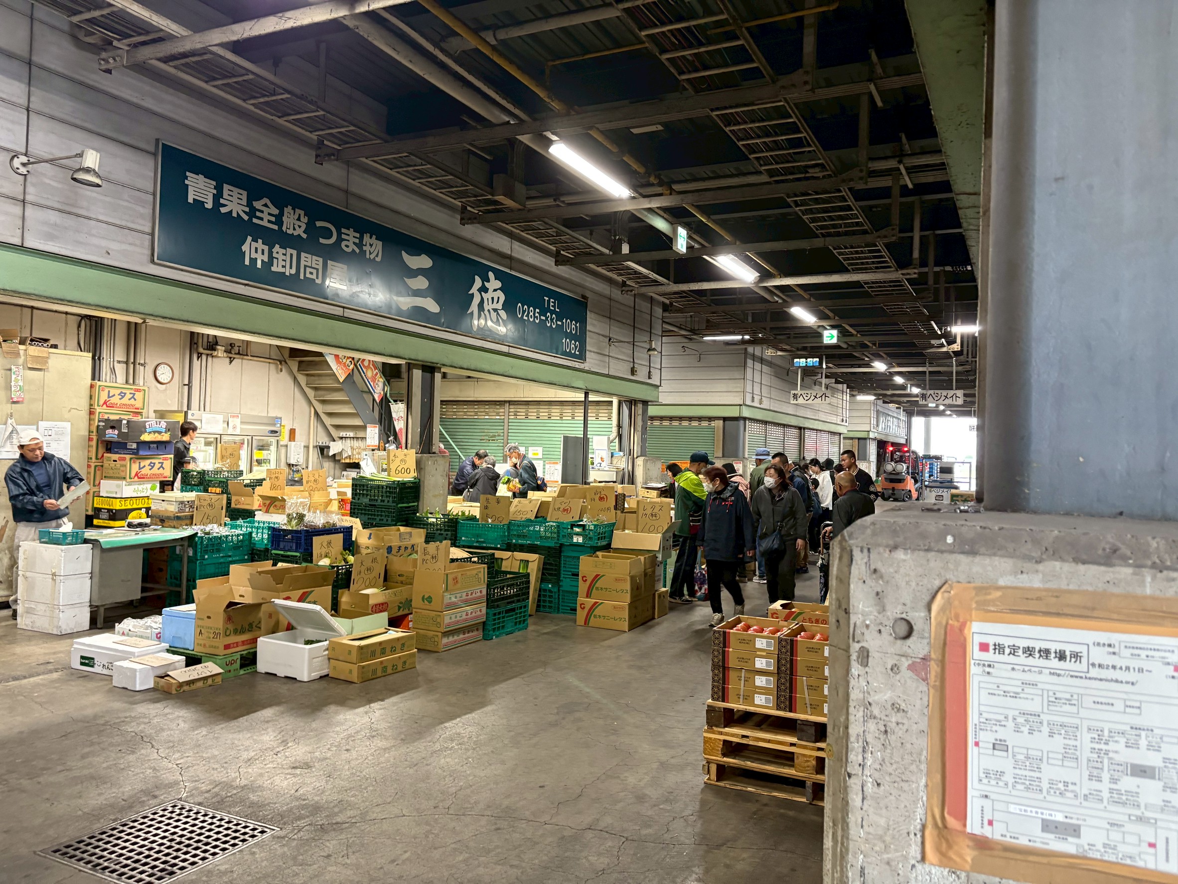 青果市場の一般開放日